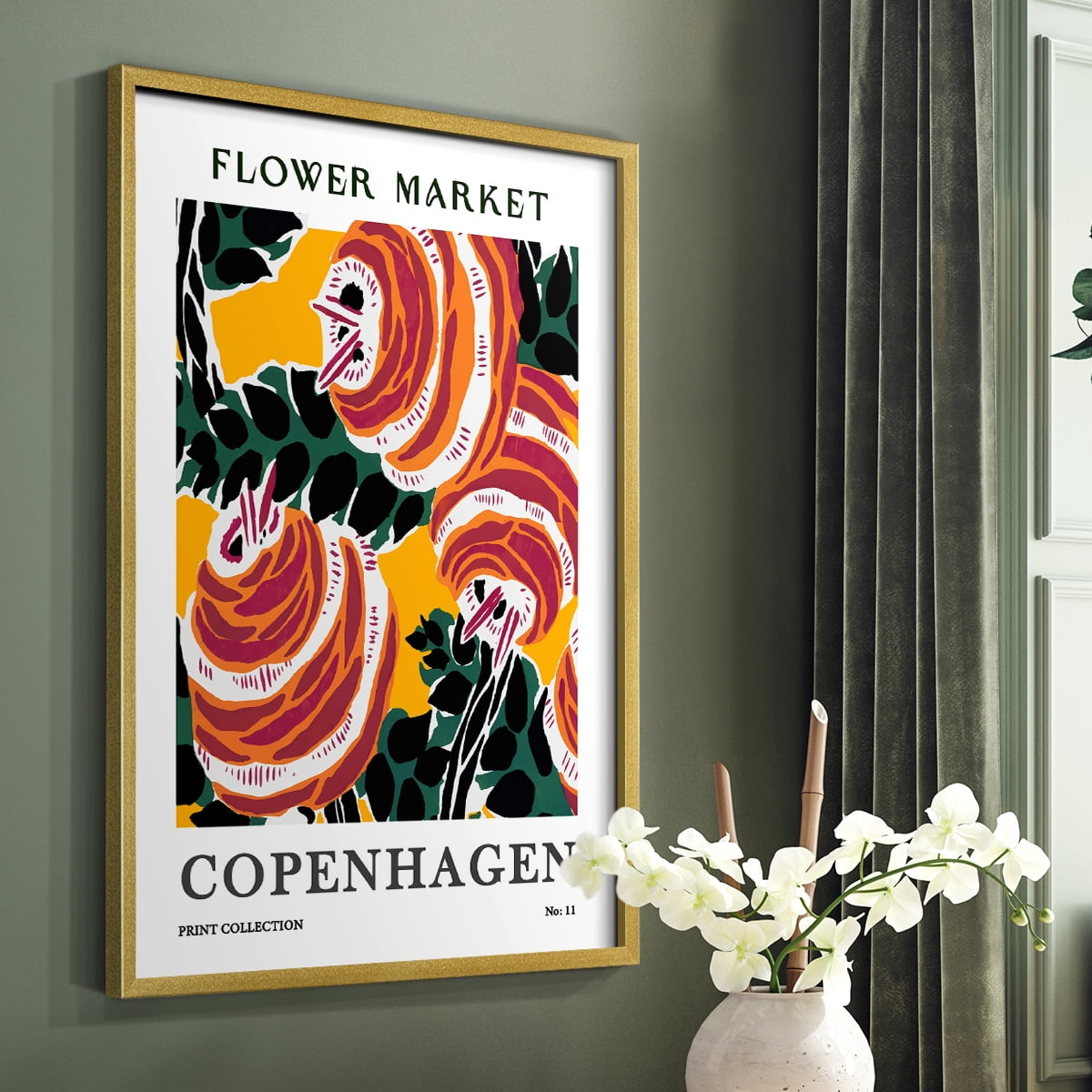 Matisse XXXIII Framed Print - Solid Wood