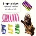 thumbnail image 4 of Cat Toys AGYM Coloridos muelles de plástico para gatos, 30 unidades, 4 of 6