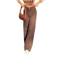 thumbnail image 4 of Fortune Jeans en Denim pour Femmes Vantage Taille Haute Pantalons à Jambe Droite, 4 of 5