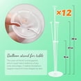 thumbnail image 2 of Sharlity 12 Sets Balloon Stand Kit Table Balloon Stand Holder for Graduation Birthday Baby Shower Wedding Anniversary Party Decorations, 2 of 7