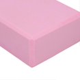 thumbnail image 2 of Lot de 2 blocs de yoga roses antidérapants en EVA pour la méditation, le yoga, le Pilates et la stabilité, 2 of 4