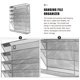 thumbnail image 3 of Holder de archivos de colgantes de muro de pared de la pared Holder de archivos de diseño de archivos de la oficina contenedor de archivos múltiples, 3 of 7