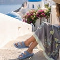 thumbnail image 6 of Cushionaire Fame Pillow Recovery Sandals for Women, Adjustable Double Buckle Waterproof EVA Cloud Slides for Women, 6 of 20