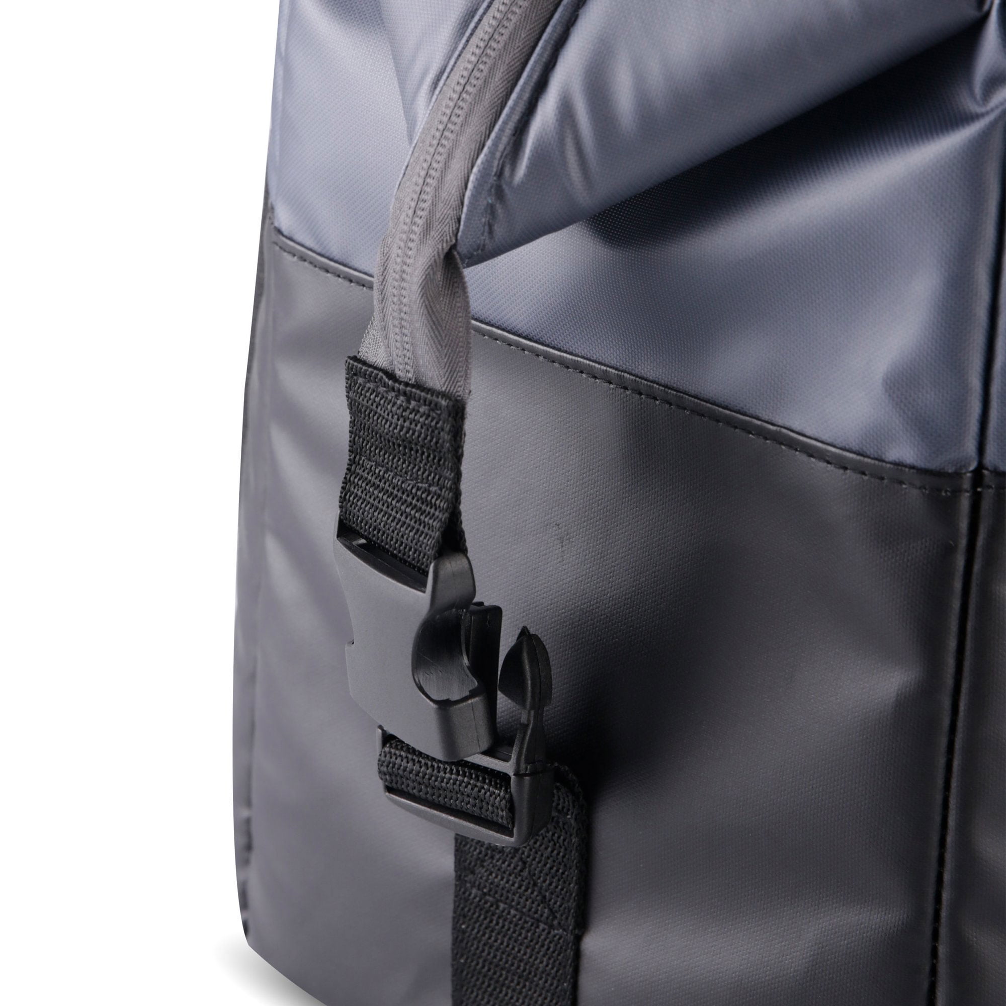 Igloo Durable & Adjustable Insulated Snapdown 36 Can Cooler Bag, Black/Gray