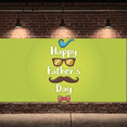 thumbnail image 6 of Decorative Design Happy Father's Day Banner Stylish Accessories Green Background for Father's Day Celebration Home Decoration Gift Display, 6 of 6