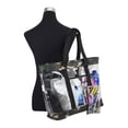 thumbnail image 6 of Eastsport Supreme Deluxe Clear Tote with Wristlet, Camo, 6 of 6