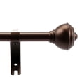 thumbnail image 7 of Deco Window 28 to 48 inches 2 Pack Adjustable Curtain Rods for Windows with Urn Finials & Bracket set (5/8'' Diameter, Brown Oil Rubbed), 7 of 7