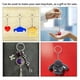 thumbnail image 4 of Clips para Llaves Ganchos de Llavero de Metal Plateado 3 Piezas Soledad, 4 of 10