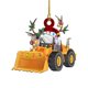 thumbnail image 1 of Árbol de navidad adornos colgantes decoraciones para el festival familia Estilo 8 Yuyangstore Etiqueta de coche colgando, 1 of 8