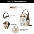 thumbnail image 4 of FORMRS Crossbody Bag for Women Quilted Travel Shoulder Cell Phone Purse with Chain Strap Handbag, Cute Animal, 4 of 7