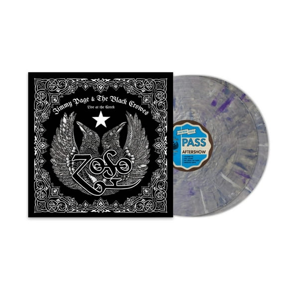 Jimmy Page & The Black Crowes – Live At The Greek LP purple swirl