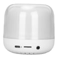thumbnail image 5 of Altavoz Bluetooth Estéreo 4 LED Modos cambiantes Compatible con tarjeta de memoria Altavoz inalámbrico con luz de 4 colores Blanco, 5 of 5