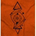 thumbnail image 2 of Dual Whales Compass Spirit Animal Plus Size Crewneck Graphic Tee Shirt Brisco Brands 3X, 2 of 4