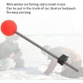 thumbnail image 3 of Woeilo Embout de Canne à Ressort Boule Rouge, 5 Pcs Embout de Canne à Pêche sur Glace Haute Résistance Durable pour Réservoir de Pêche, 3 of 5