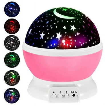 JSOT Star Projector, Star Projector Night Light for Kids 2-9 Year Old Girl, Ceiling LED Lamp with Galaxy Starry, Gift for Kids Adults for Bedroom, Christmas, Birthdays, Pink