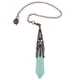 thumbnail image 5 of Qarigey Collar de mujer de cristal portátil Hexagonal elegante colgante de moda joyería ornamento collares regalo de cumpleaños Ropa, zapatos y accesorios Miscelánea Verde claro Qarigey AP015230-07, 5 of 6