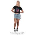 thumbnail image 3 of TRANSFORMERS ONE Orion Pax Retro Women's Crop Top T-Shirt, Black, Medium, 3 of 5
