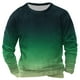 thumbnail image 2 of Sudadera sin capucha para hombre, informal, a la moda, con cuello redondo, estampado, de manga larga, blusa de poliéster, 2 of 3