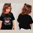 thumbnail image 2 of Zhuashum Girl Summer Tops 3-4 Years 4Th Of July Short Sleeve Round Neck Kid And Teenager T Shirt Independence Day Children 3 To 13 Years Graphic Prints Adorable Playsuit Black, 2 of 4