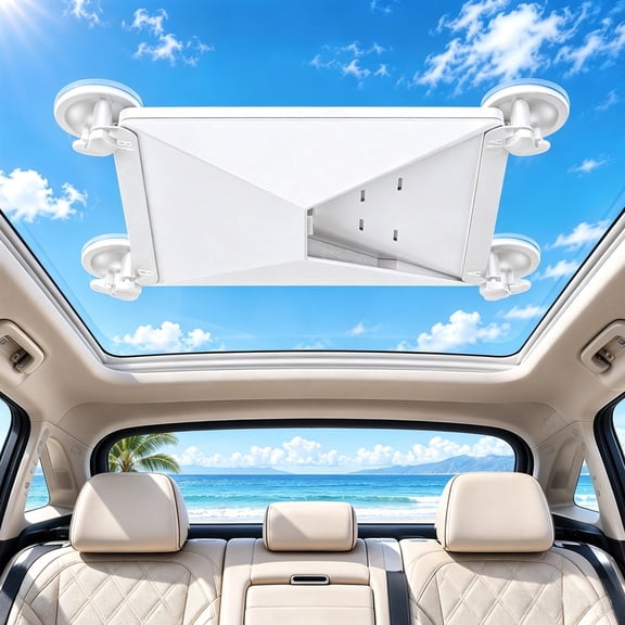 Compatible Starlink Mini Mount, Suction Cup Holder for Sunroof, Window & Dashboard, Strong Adhesive Starlink Mini Accessories for RV, Car, Truck