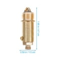 thumbnail image 2 of KAKOWELY 2pcs Pop-up Bolt Drain Waste Click Clack Bolt Replacement Push Spring Plug,1.85"X0.59"X0.59", 2 of 4