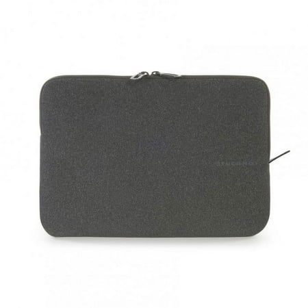 UPC: 0844668070483 | Tucano Mélange Second Skin Neoprene Sleeve for Notebook 11  and 12   Black