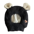 thumbnail image 1 of Chapeau d'Hiver Tricoté Confortable pour Chiens avec Cache-Oreilles Réducteurs de Bruit et Chaleur des Oreilles, 1 of 3