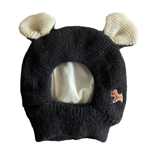 Orejeras Silenciosas Para Perros Gorros De Punto Para Perros Orejas De Mascota Gorros Cálidos De Invierno Ropa