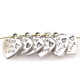 thumbnail image 4 of 50 colgantes de corazón de plata HECHO CON AMOR para joyería, 4 of 6