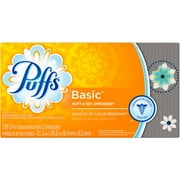 Puffs Basic Facial Tissues, 216 sheets