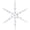 #4, variant on Clear Acrylic Pearl Snowflake Ornament, Faceted Crystal Pearl Ornaments for Christmas Tree, Hanging White Snowflake Ornaments for Window Mantel Xmas Party