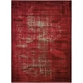 thumbnail image 3 of Nourison Karma Damask Red 3'9" x 5'9" Area Rug, (4x6), 3 of 7
