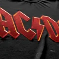 thumbnail image 3 of AC/DC Distressed Red Smoke Adult T-Shirt, 3 of 4