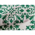 thumbnail image 5 of oneOone Cotton Poplin Green Fabric Asian Mosaic Craft Projects Decor Fabric Printed By The Yard 56 Inch Wide, 5 of 5