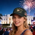thumbnail image 4 of USA 250th Anniversary Hat Embroidered Eagle, Commemorative 250 Year American Anniversary Hat, Patriotic Theme America 250th Anniversary Hat Unisex Cap, 4 of 6