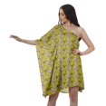 thumbnail image 1 of Moomaya Imprimé Épaule Robe d'Été Femmes Robes de Cocktail Robe de Plage, 1 of 6