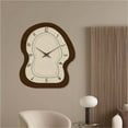 thumbnail image 3 of 12 Inch Large Modern Wall Clock, Ultra-Silent Non-Ticking, Battery Operated for Home, Office, and Kitchen Decor, 3 of 5