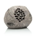 thumbnail image 4 of Alpine Corporation QLP952SLR-GR-2 9" H Solar Bluetooth Rock Speaker Set of 2, Gray, Outdoor Audio, 4 of 5