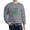 Graphite Gray, variant on CafePress - Magic Green Mana Symbol Sweatshirt - Crew Neck Sweatshirt