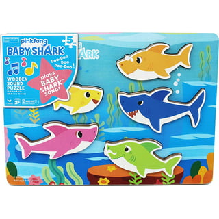 Clementoni - Puzzle enfant, Happy Color 60 pièces - Baby Shark