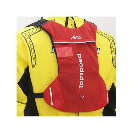 MarinaVida 2 / 5 L Cycling Marathon Running Vest Backpack Breathable Hydration Adjustable Sport Water (Best Hydration Pack For Marathon Running)