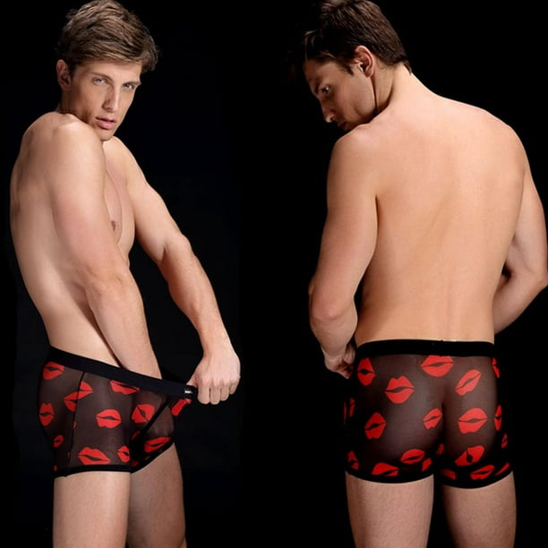 Ropa interior transparente hombre sale