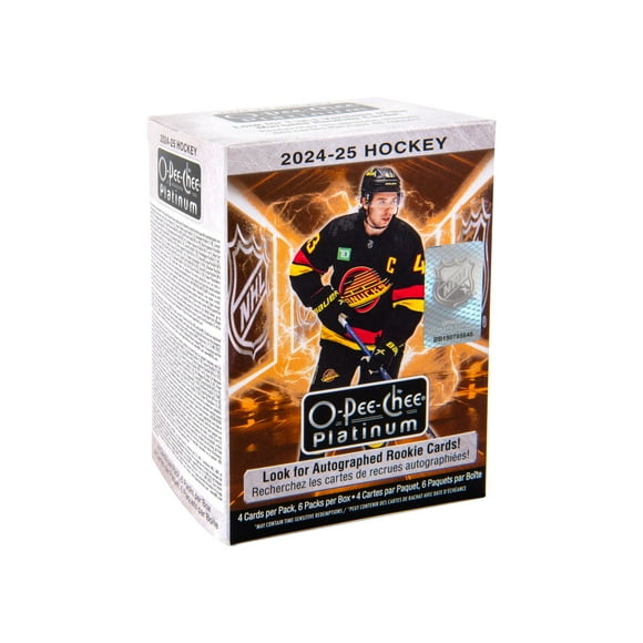 2024-25 Upper Deck O-Pee-Chee Platinum Hockey Trading Cards Blaster Box