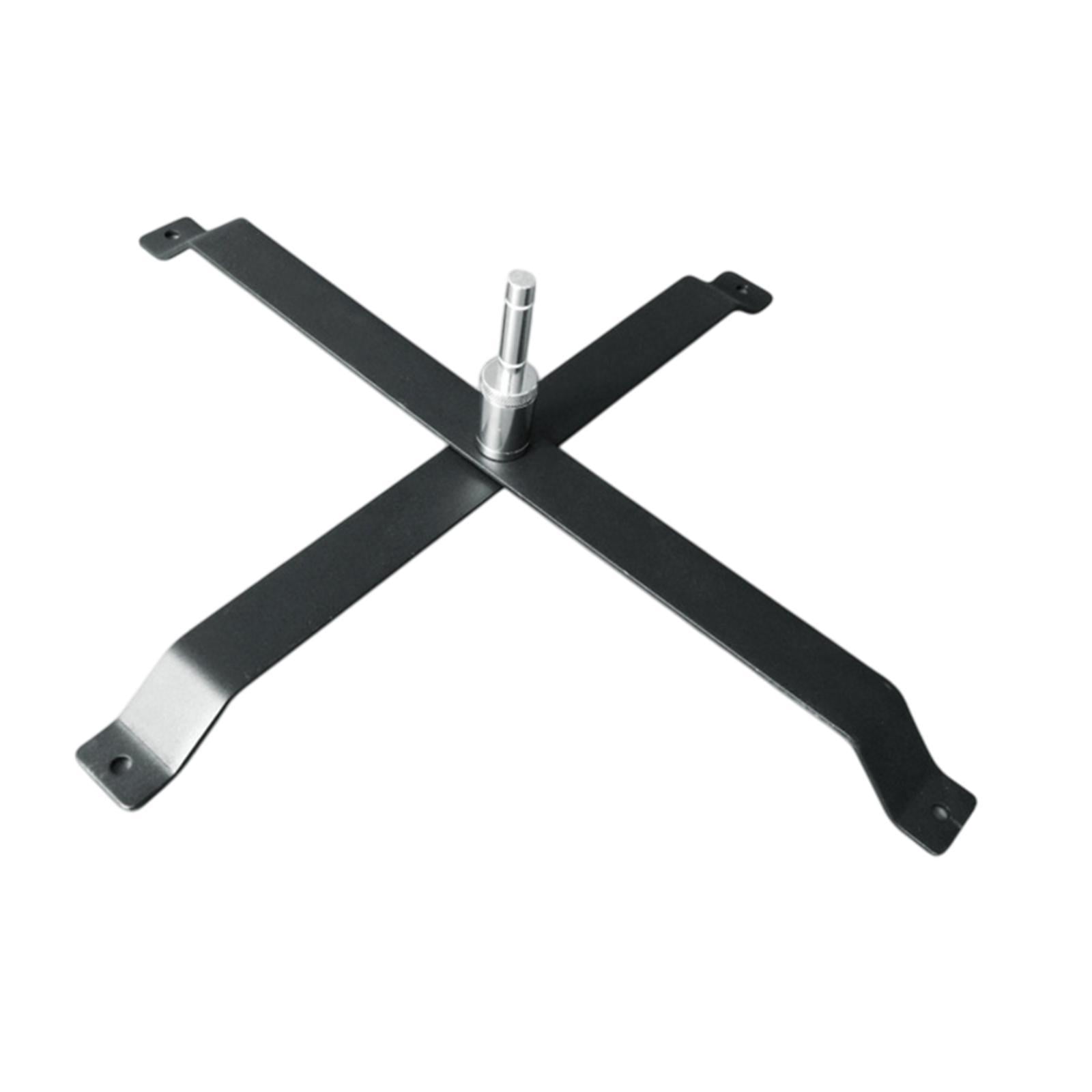 simhoa Advertisng Feather Banner Base Flag Pole Holder Iron Easy to Use Convenient Feather Flag Base for Beach Ground Outdoor Banner Type A