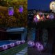 thumbnail image 3 of Paquete de 4 luces solares JanHm para jardín al aire libre Halloween IP65, 3 of 4