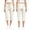 White, variant on BUIGTTKLOP Long Shorts for Women Hiking Cargo Bermuda Shorts Lightweight Knee Length Capris for Summer Travel Fishing