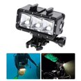 thumbnail image 2 of Luces de buceo, luces subacuáticas, LED impermeables, luces de video, resistentes al agua hasta 45 metros (147 pies), compatibles con otras cámaras de acción de GoPro Hero 8, Hero 5/4/3/Session, 2 of 5