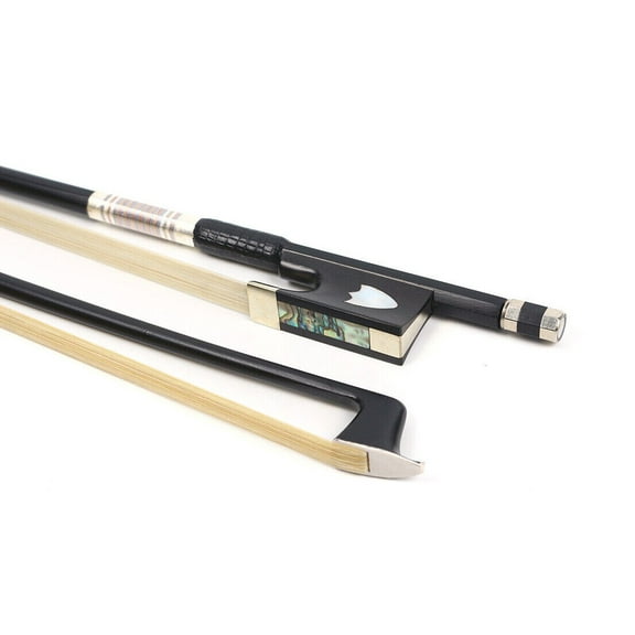 Advanced Violin bow 4/4 Full Size Carbon Fiber Bows for Violin Natural Bow Hair