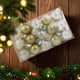 thumbnail image 5 of Bolas de plástico para decoración navideña, 30 unidades, juego de caja de regalo, bolas navideñas creativas para pintar a color, bolas colgantes para árbol de Navidad, juego de decoración navideña, de, 5 of 6