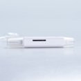 thumbnail image 1 of Lecteur Flash USB Universel SD TF Lecteur de Carte pour Iphone Androïde et Ordinateur Blanc, 1 of 8